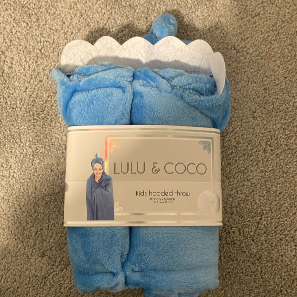 Brand new kids shark towel